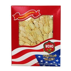 WOHO Cultivated American Ginseng 1274 Slice Large 4 oz Box