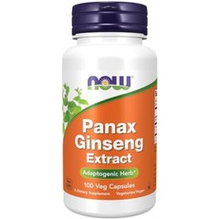 NOW FOODS Panax Ginseng Extract 100 Veg Capsules