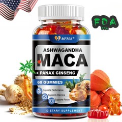 MENXI Kanna Gummies – Mood Enhancement & Anxiety Relief Support 60PCS