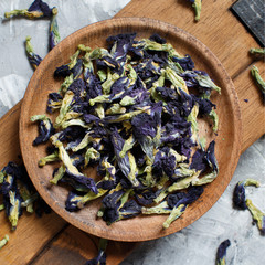 Butterfly Pea Flower | Whole Dried or Powder | Natural Brain & Hormone 1/4/8 oz