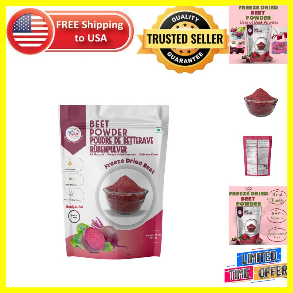 Nutritious 50gm Freeze-Dried Beet Powder – Versatile Cooking Essential