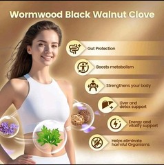 NEW Vivonu Wormwood Black Walnut Cloves 240 Softgels