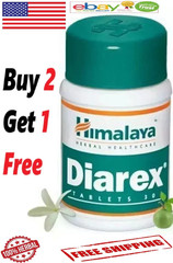 Himalaya DIAREX Natural For Bowel Wellness With Free Shipping – 30 Tablets