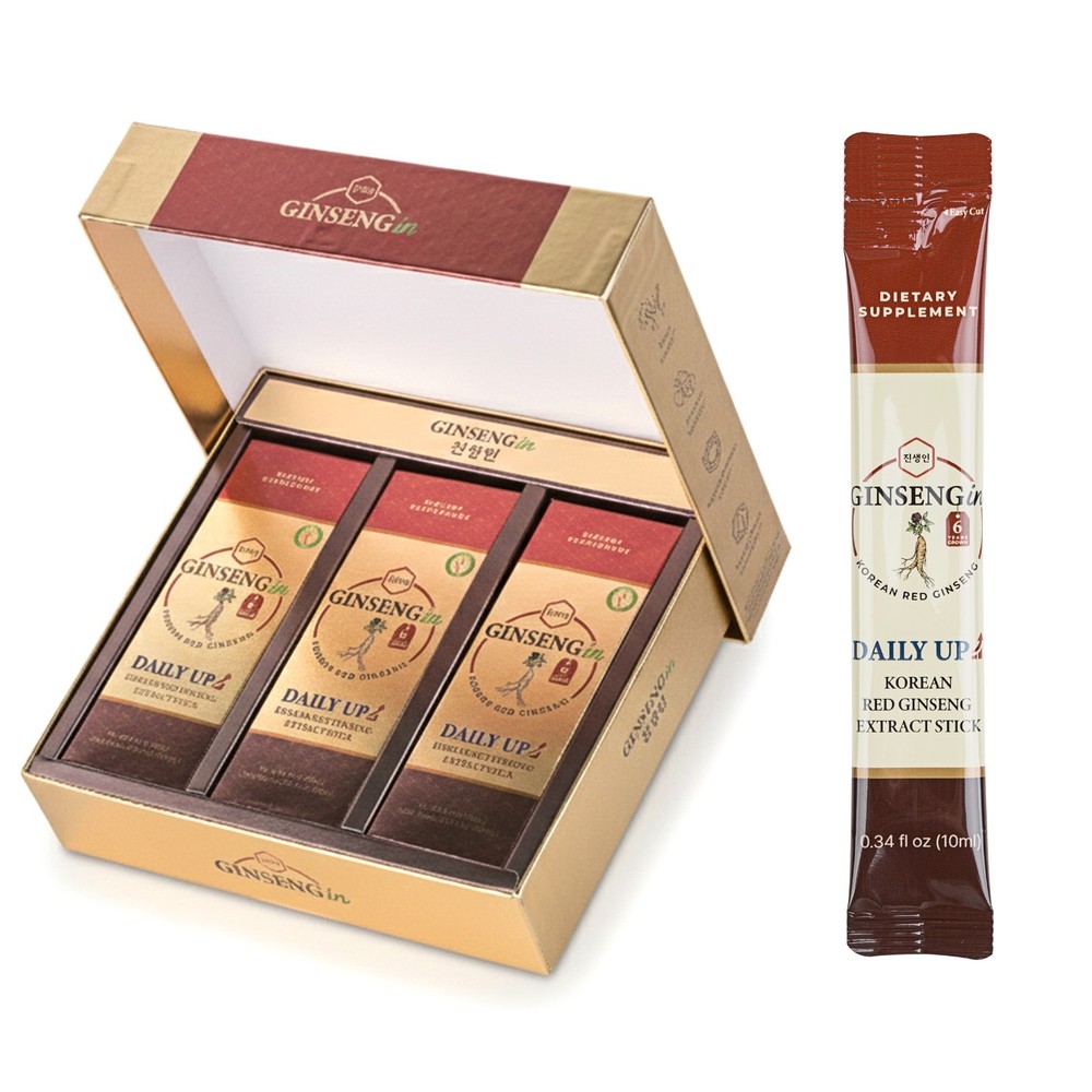 Korean Red Panax Ginseng Extract Sticks Sugar Free 6-Year Grown Energy – GINSENG