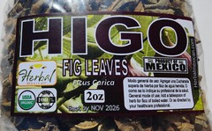 Hojas de Higo, Hojas/hierba de Higuera, Fig Leaves 2oz Natural Organic Mexican !