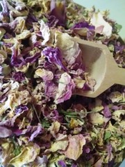 Rose Petals, Pink (Rosa damascena) Organic 1oz.