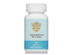 Rock Golden Queen Mu Li (Duan),Oyster Shell (Calcined) Granule, 100 Grams/Bottle