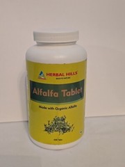 Herbal Hills Alfalfa Tablet 500 Tablets Exp 4/2025 SEALED