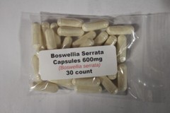 Boswellia Serrata Capsules (Boswellia serrata) 600mg. 30 count