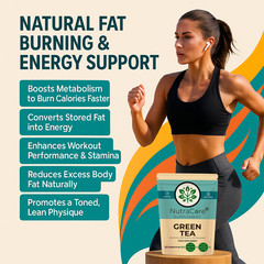 Green Tea Extract Capsule-5500mg-40% EGG, 10% Tannins, 15% Flavonoids-180Caps