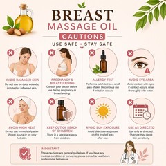 (PACK 1) MY69 Herbal Breast Massage Oil – Natural Skin Estrogen Body Oil 100ML