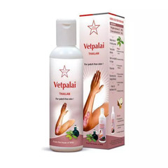 SKM Ayurvedic Vetpalai Thailam (100ml) for Patch Free Skin