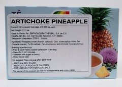 2 Packs Te de Piña y Alcachofa Tea Artichoke Pineapple Diet Support 60 bags