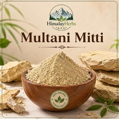 100% Natural Multani Mitti Powder | Fuller’s Earth Clay for Skin and Hair