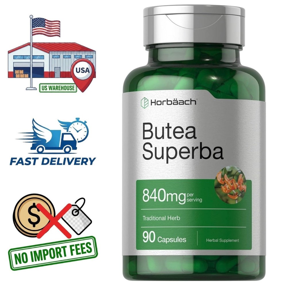 Butea Superba Raíz 840mg 90 Cápsulas Suplemento Herbario Natural