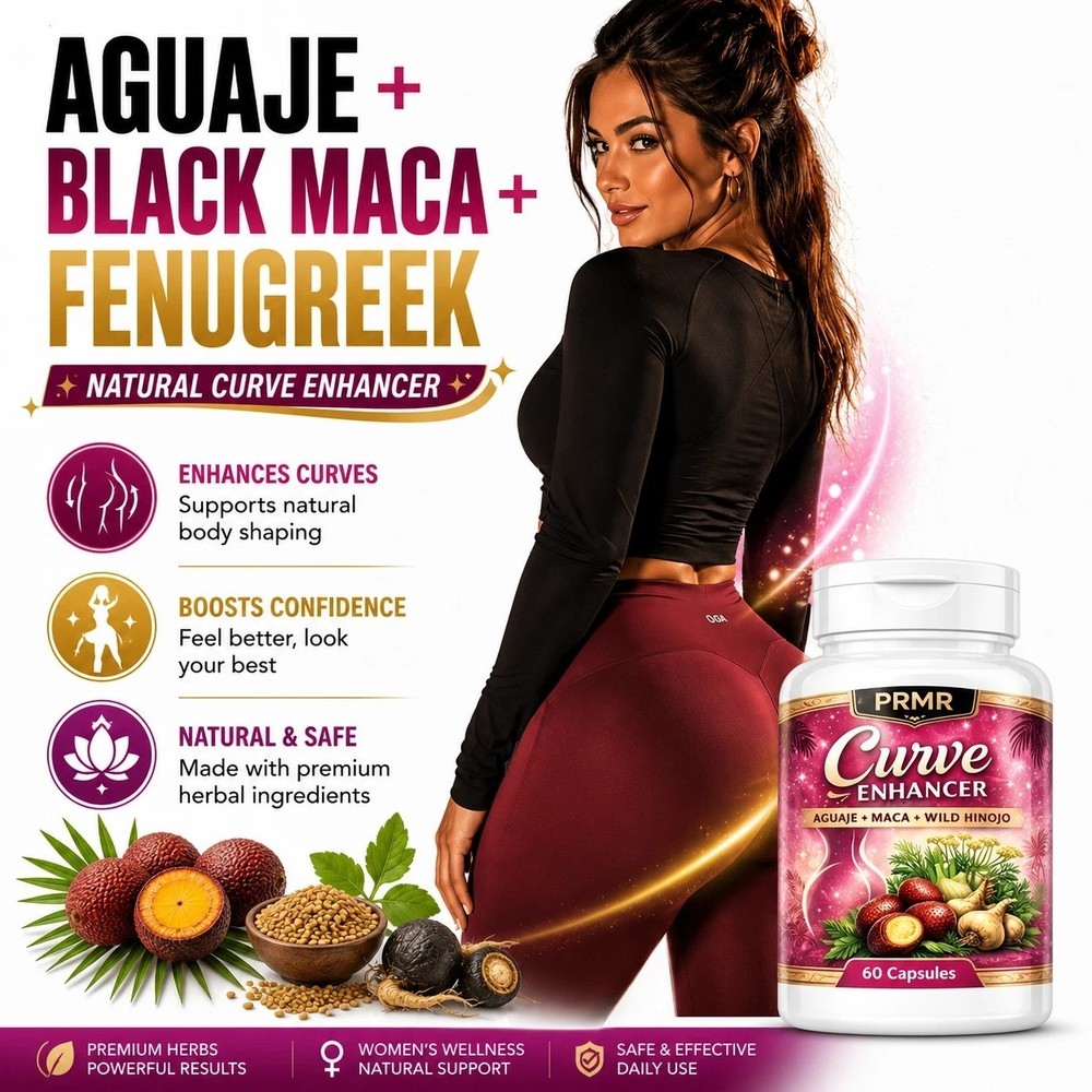 Maximum Butt & Hips Growth – Aguaje + Maca + Saw Palmeto 60 pills