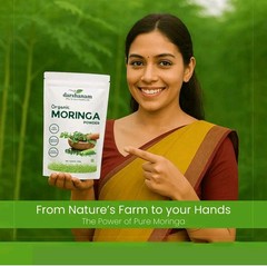 Pure Moringa Powder Premium | Vegan, Natural & Chemical-Free