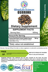 Guarana 20:1 Extract Powder 22%