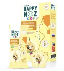 Happy noz Onion Essential Oil Sticker Organic Stuffy Nose (6PCS/Box × 3)