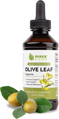 Olive Leaf Extract – Max Strength Oleuropein Liquid Absorbs Better than Capsu…