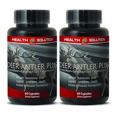 Boost Male Stamina Capsules – Deer Antler Plus 550mg – Saw Palmetto 2B