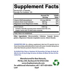 Best Naturals Coral Calcium Plus 250 Capsules