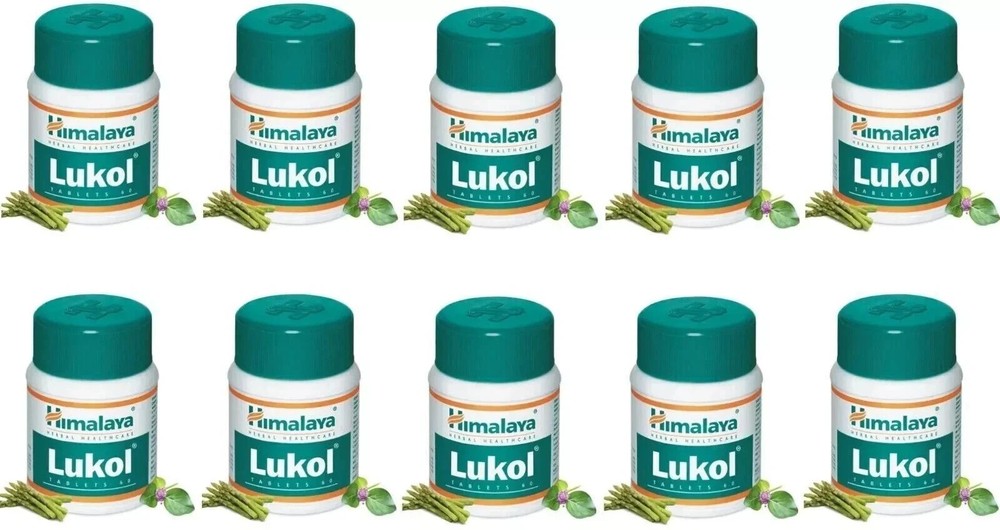 10 x Himalaya Lukol 600 Tabs For Women Wellness Support Exp 2028