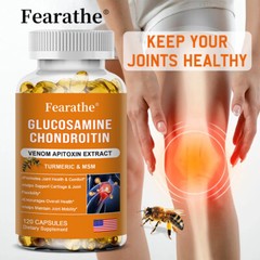 Glucosamine Chondroitin Bee Venom Turmeric & MSM – Bones, Joint Support health
