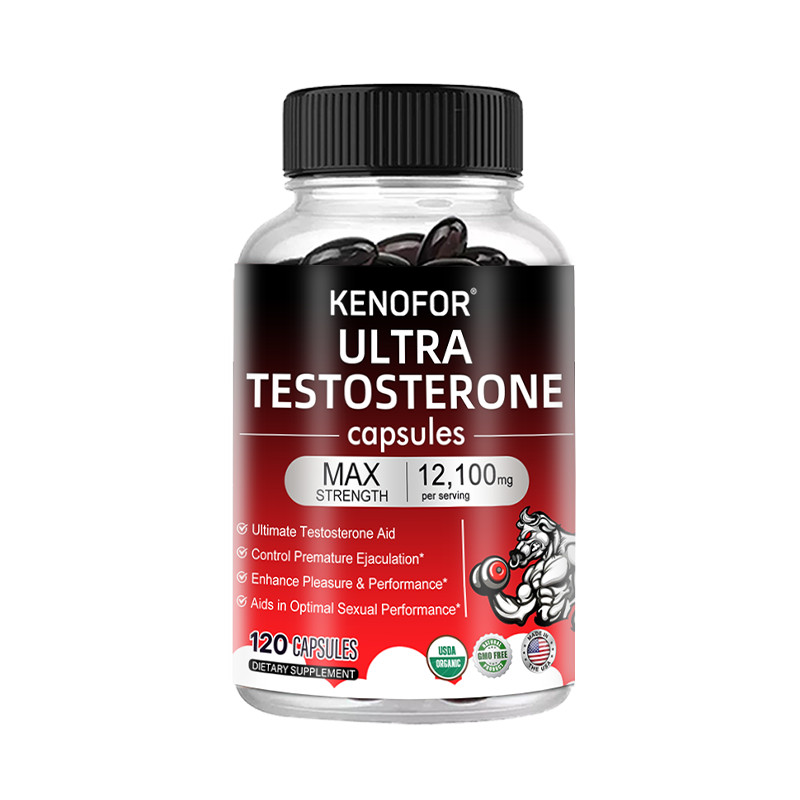 120 Capsules Testosteroa booster 12,100 mg, enhancing muscle explosive power