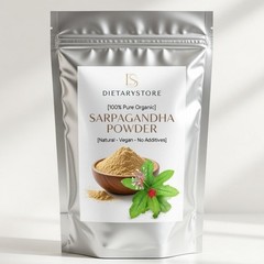 SARPAGANDHA, Snakeroot Rauwolfia Serpentina POWDER 100% PURE