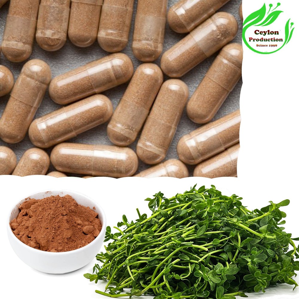 Lunuwila/Brahmi Plant Capsules(600mg)Organic Herbal Drink pure natural