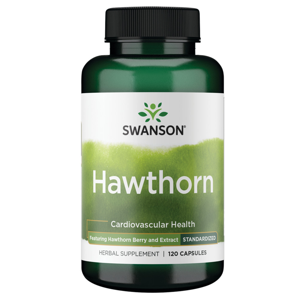 Swanson Hawthorn – Featuring Hawthorn Berry and Extract 120 Capsules