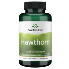 Swanson Hawthorn – Featuring Hawthorn Berry and Extract 120 Capsules