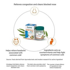 Himalaya Cold Balm 45g Natural Relief Comfort Support Pack of 5 free shipping
