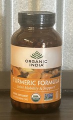 Organic India Turmeric Formula 180 Vegetable Capsules: Exp. 4/2028