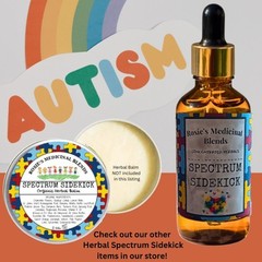 Spectrum Sidekick | Autism | Aspergers | ASD | Organic Herbal Extract Glycerite