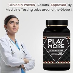 Play More African Herbs Powder | Men’s Herbal Vitality & Performance Wellness
