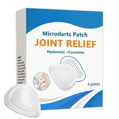 4-Piece Knee PainRelief Patch Natural Soothing Relief Muscle Patch For Seniors
