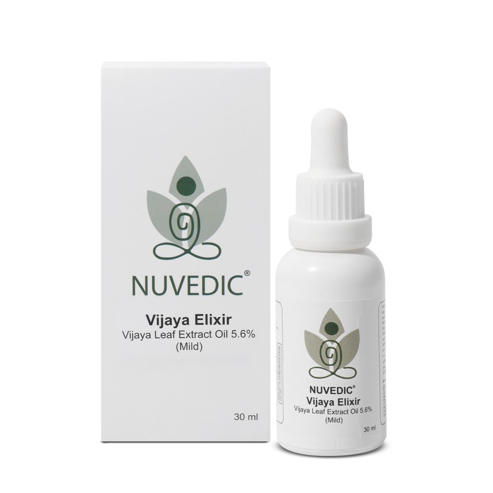 Nuvedic Vijaya Elixir 5.6% – Advanced Formula for Pain, Sleep & Relaxation 30Ml