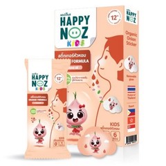 Happy noz Onion Essential Oil Sticker Organic Stuffy Nose (6PCS/Box × 3)