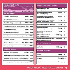 Carbamide Forte Veg Collagen Supplements for Bones Plant Based Tablets Skin Nail