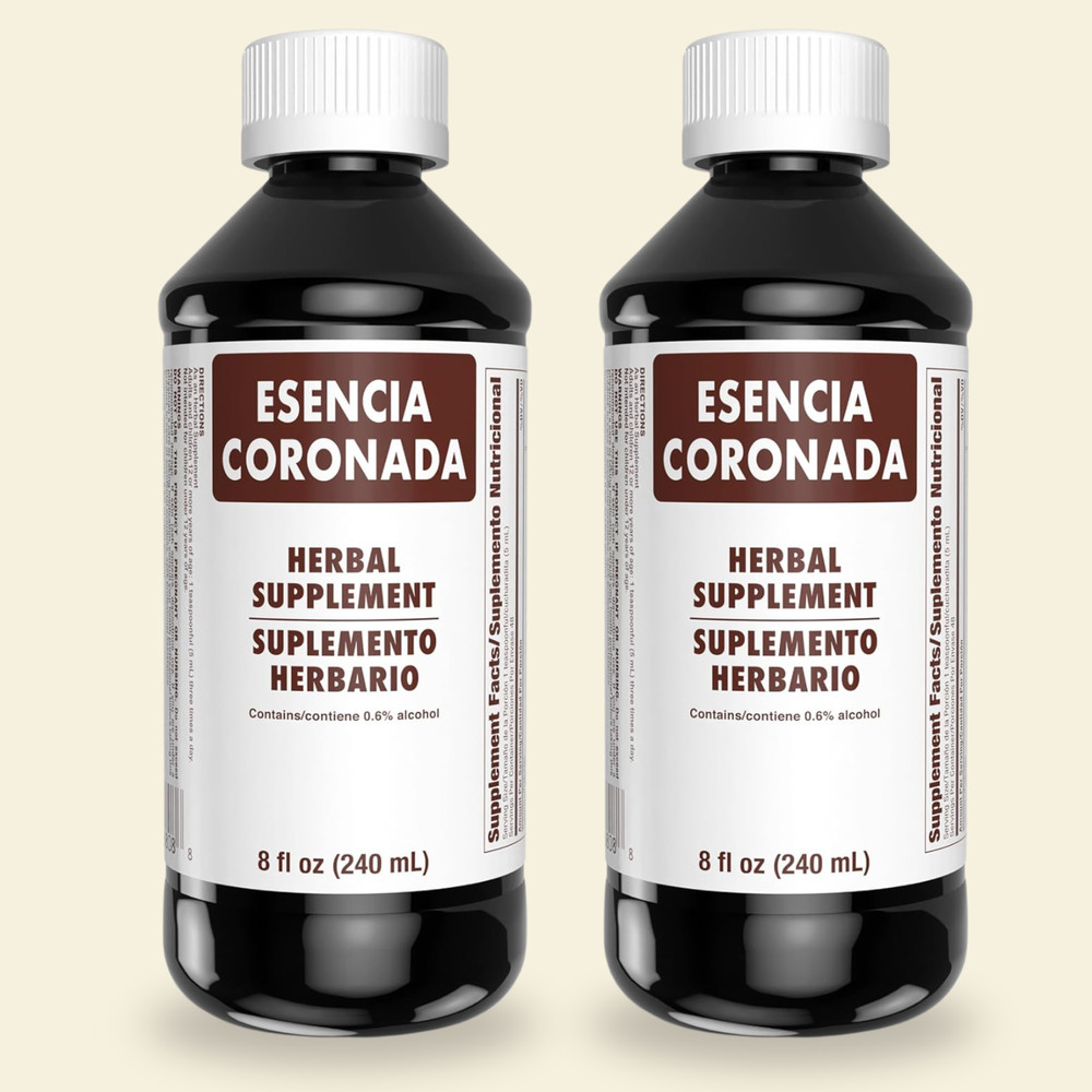 Menper Esencia Coronada, Passion Fruit & Licorice Root Blend – 8 fl oz (2-pack)