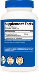 Nutricost Goldenseal Root 600mg, 120 Capsules