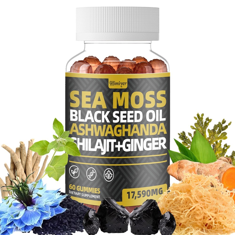 Sea Moss Gummies – Immune Health, Vitality, Energy, Smooth Skin