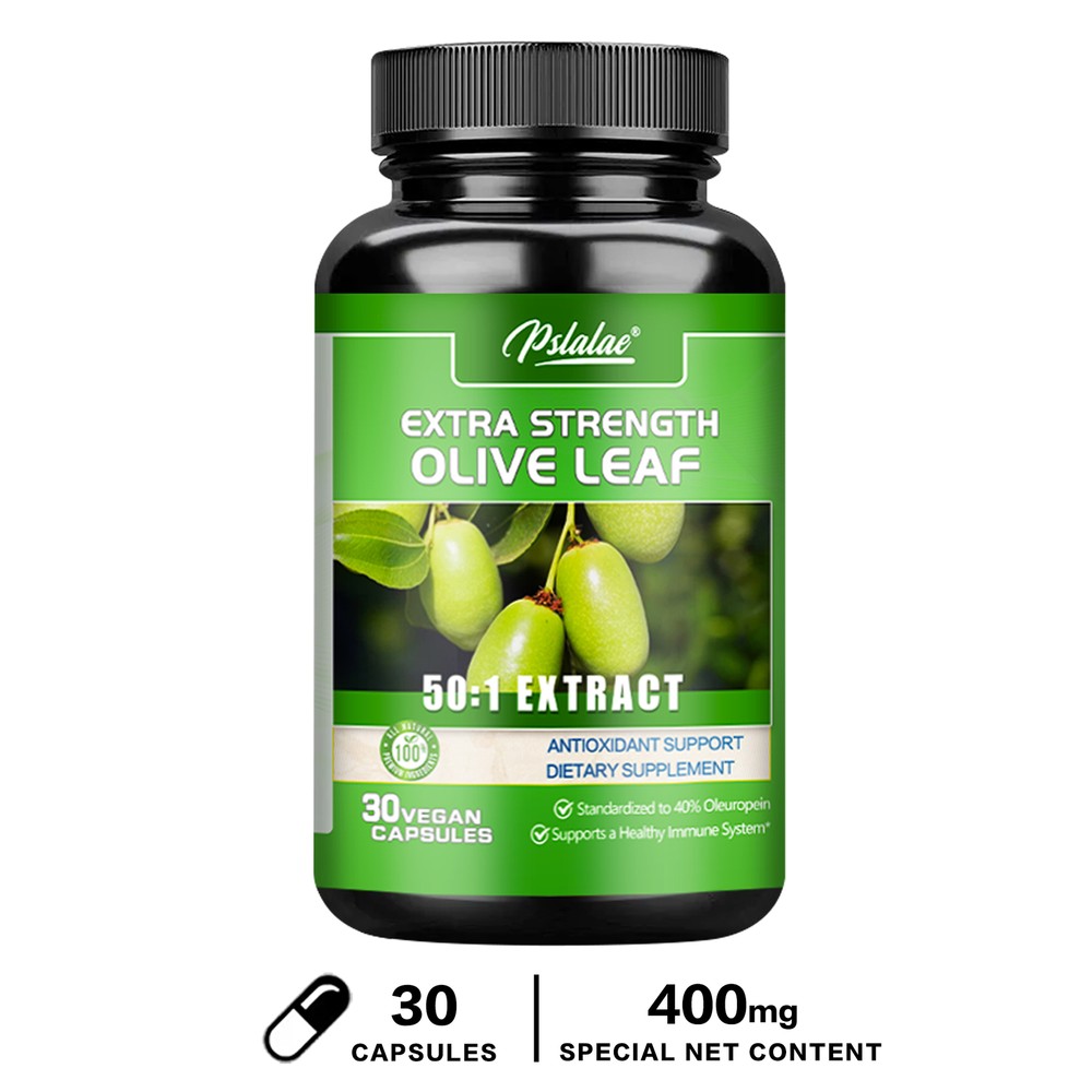 Olive Leaf – 40% Oleuropein High Strength Antioxidant Immune System Booster
