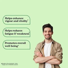 Organic India OH Boy 30 Veg Capsules Ayurvedic Men Vitality Herbal 3 Pack