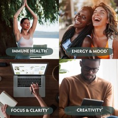 Lion’s Mane Supplement-Brain Booster,Support Focus, Cognition, Memory & Immunity