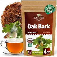 4 oz. Oak Bark Tea Tree Bark Herbs Сascara Cortex Quercus – 113g Herb Tea Cor…