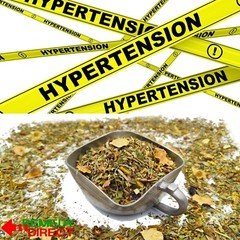 HYPERTENSION TEA Best Tea for Hypertension with 24 beneficial Herbs 200g/7.10oz
