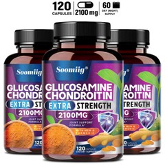 Triple Strength 1500 mg Glucosamine Chondroitin&MSM Joint Support Immune Support